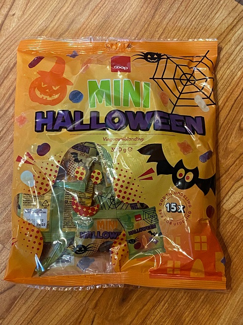 Halloween Candy (Slik) in Denmark i Danmark