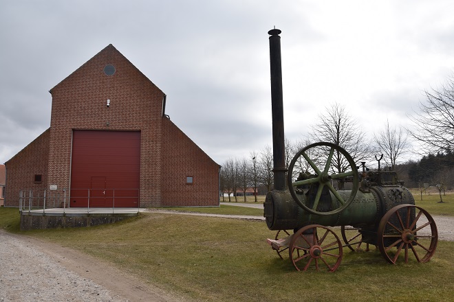 Old Fashioned Machinery at Gammel Estrup in Denmark