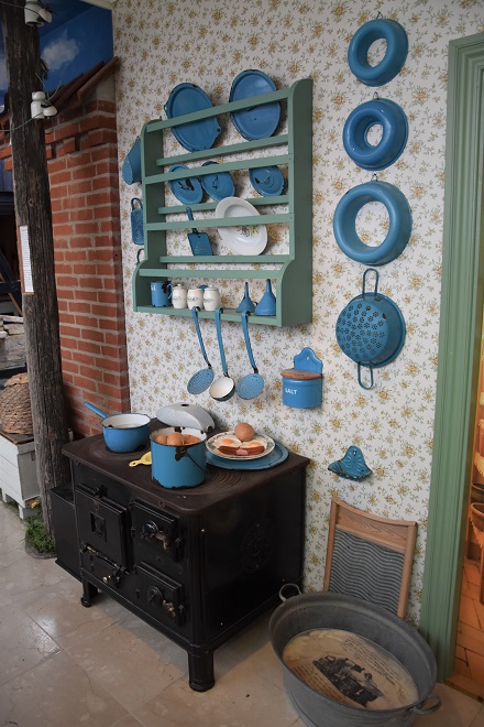 Traditional Danish Kitchen at the Grønne Museum Gammel Estrup Denmark