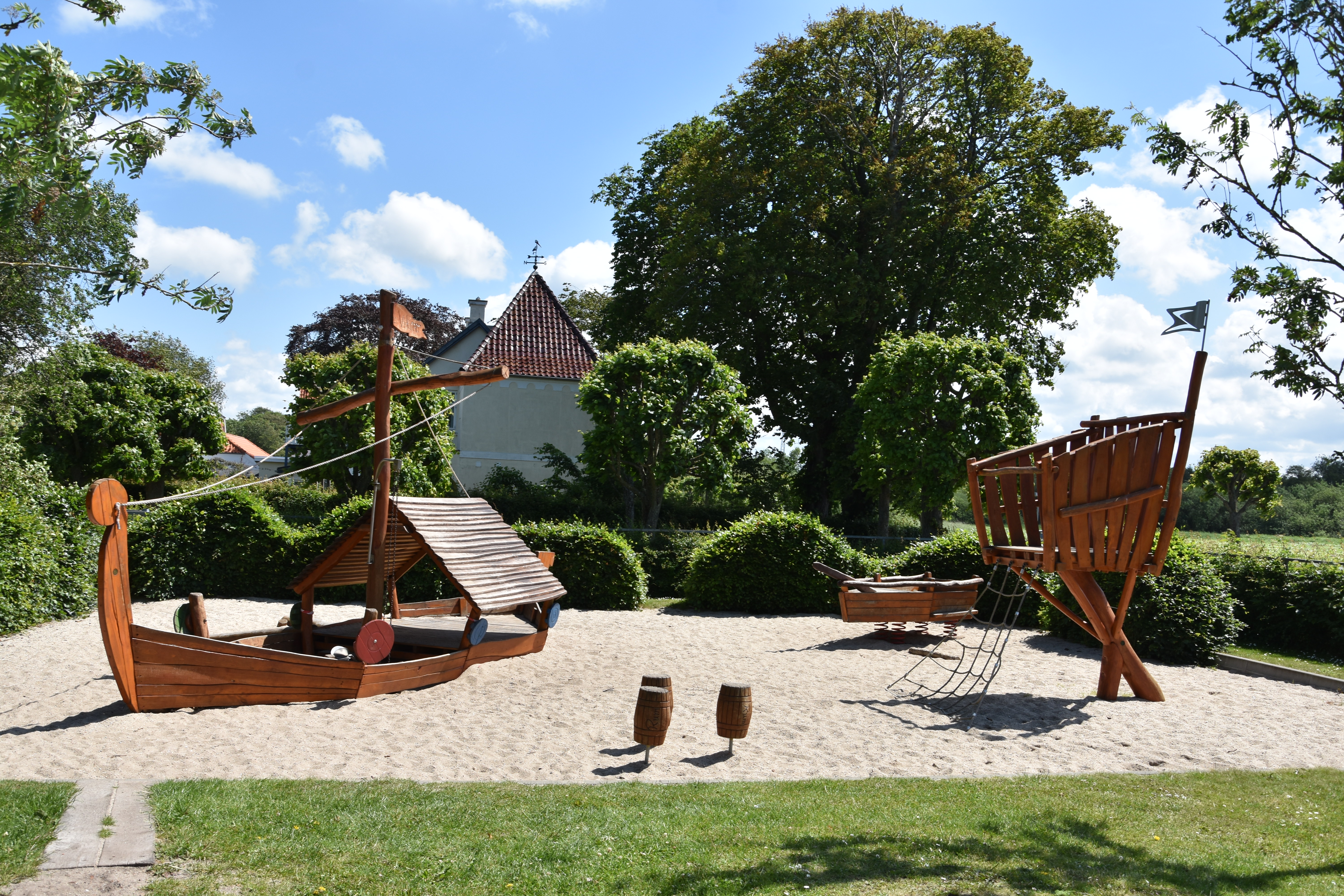 The viking playground in Ribe, Denmark (My New Danish Life)