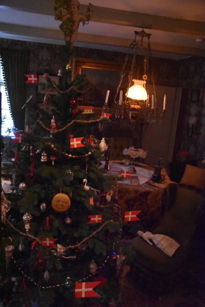 The Tailor's Christmas Tree at Den Gamle By in Aarhus, Denmark (til Jul, Christmas)