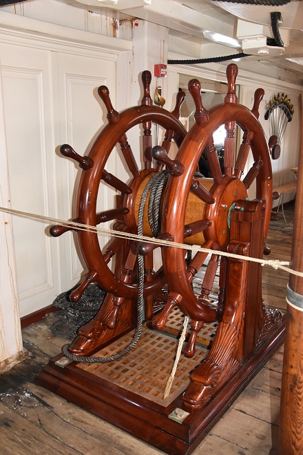Helm (steering wheel) fregatten jylland mynewdanishlife