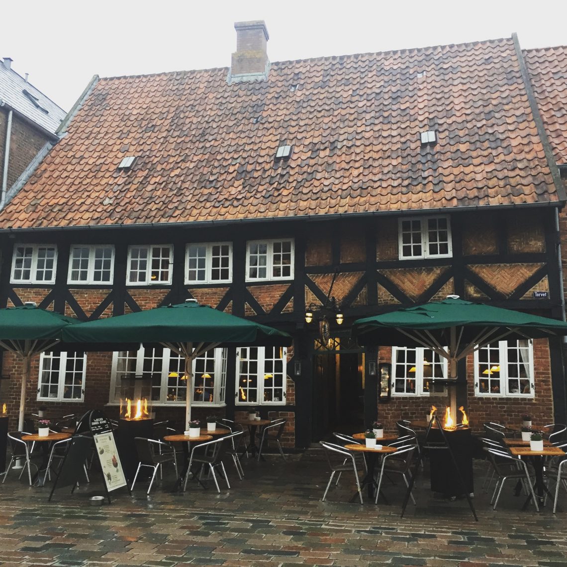 Weiss Stue Restaurant and Hotel on 2 day trip to Ribe, Denmark