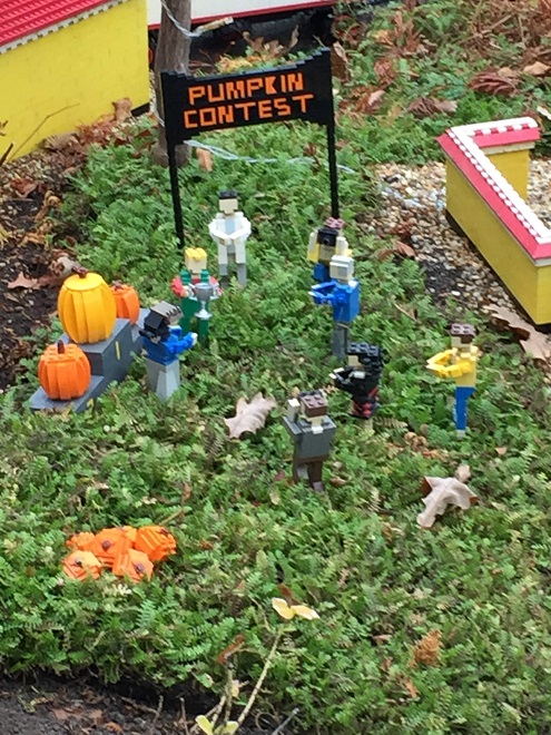 Halloween in Miniland at Legoland Billund Denmark