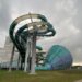 Water-slides-in-the-aquadome-at-lalandia-sondervig-in-denmark