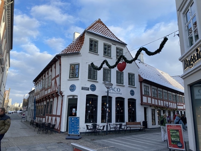 One of the oldest buildings in Aalborg Denmark